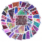 Stickere cu Apa model STC28 Full Wraps Color, set de 6 folii